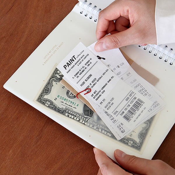 2026 생활의 온도 스프링 가계부 (날짜형 1년용)