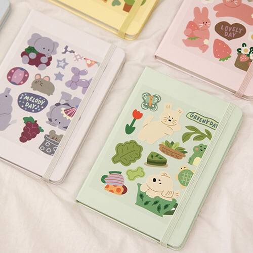 나의 색 나의 하루 노트 vol.8 - 유선/무선/모눈