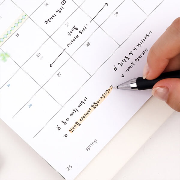 [대시앤도트] 2026 라이프 플로우 데스크 캘린더