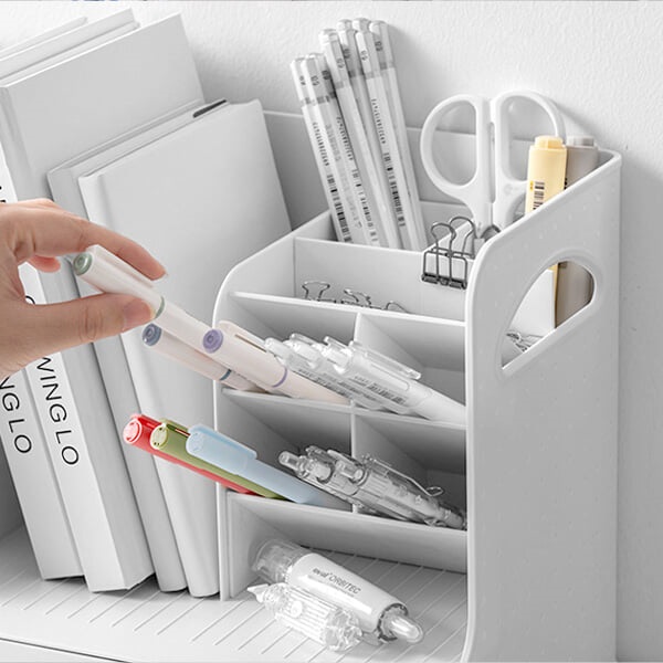 OFFISYS 올인원 데스크테리어 오거나이저 서랍 책꽂이 연필꽂이