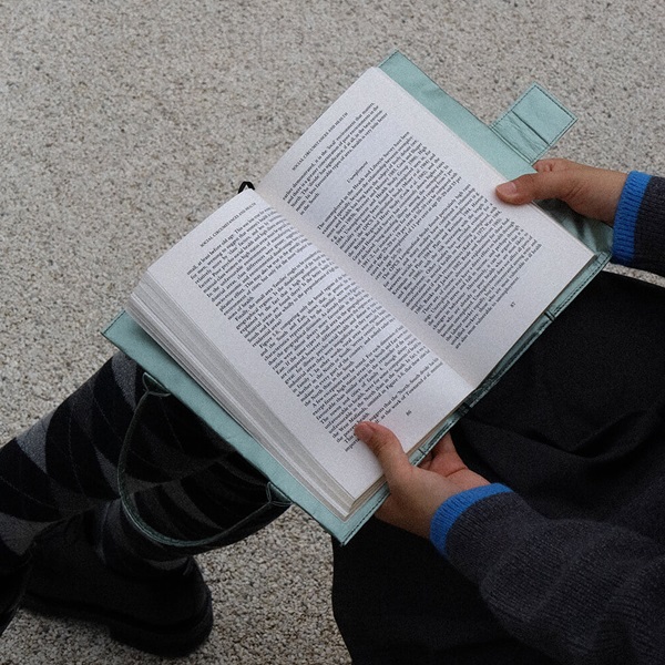 [김하찬]북 메이트 북커버 백_그린 (M/L Size)