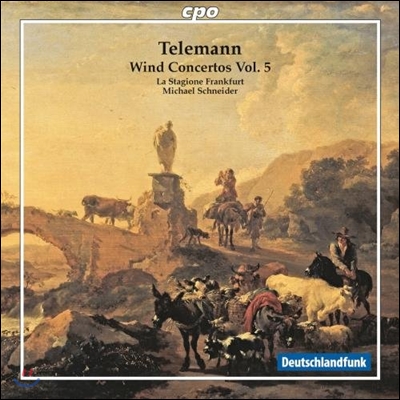 Michael Schneider 텔레만: 관악 협주곡 5집 (Telemann: Wind Concertos Volume 5)