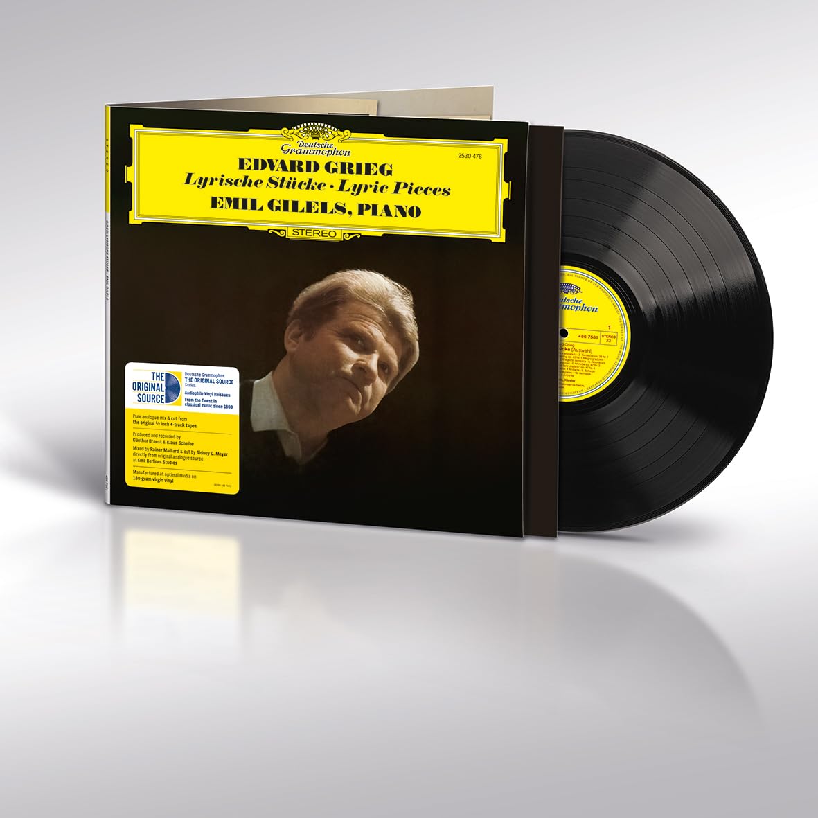 Emil Gilels 그리그: 서정 소품집 (Grieg: Lyric Pieces) [LP]