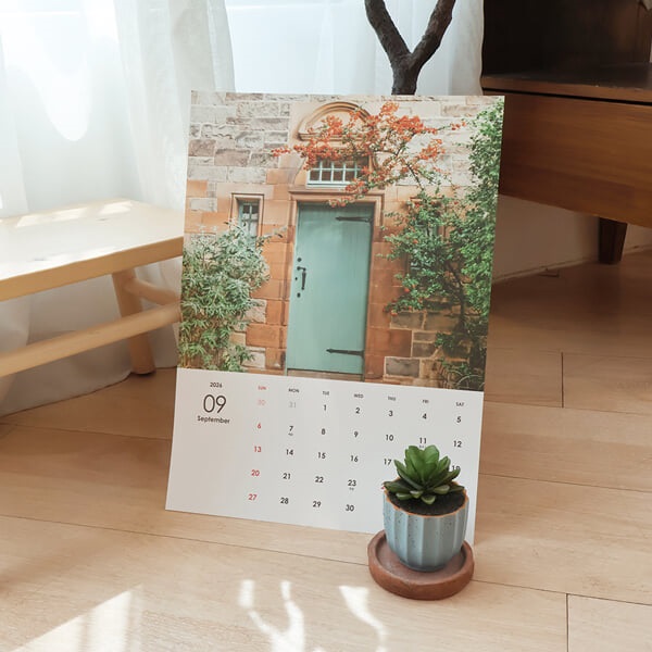 오첵 2026년 15개월 벽걸이달력 올마이데이즈