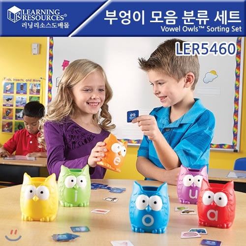 LER5460 부엉이 모음 분류 세트