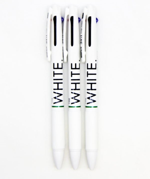 위플릿 THE WHITE 3in1 삼색볼펜 0.7mm