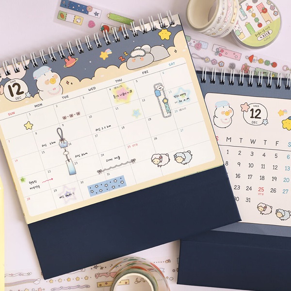 2026 보니 캘린더 (14개월 탁상달력)