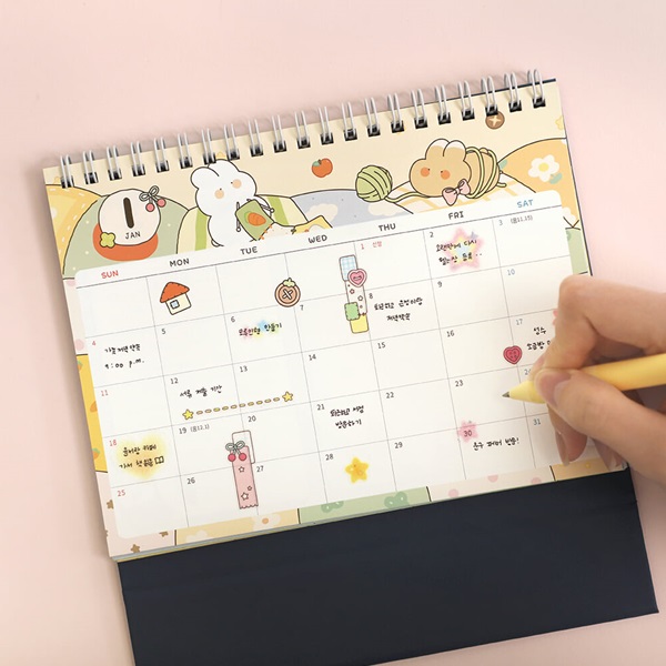 2026 보니 캘린더 (14개월 탁상달력)