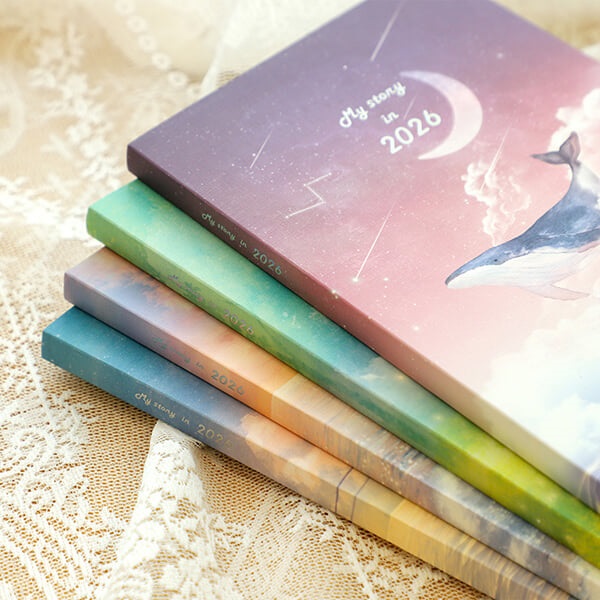 [예스24배송] 2026 마이스토리 다이어리 v11 (날짜형) + 일정관리스티커