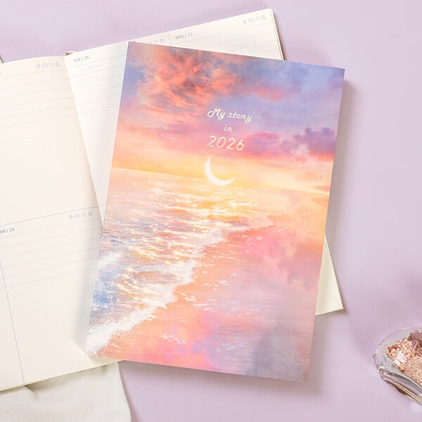 [예스24배송] 2026 마이스토리 다이어리 v11 (날짜형) + 일정관리스티커