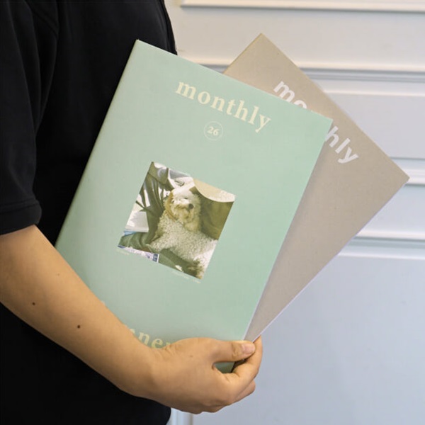 오첵 2026 날짜형 먼슬리플래너 A4