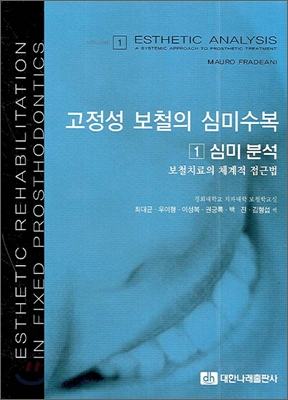 고정성 보철의 심미수복 1(심미분석)