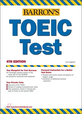 Barron&#39;s TOEIC Test, 4/E