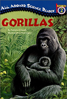 All Aboard Reading Level 2  (Science Reader) : Gorillas