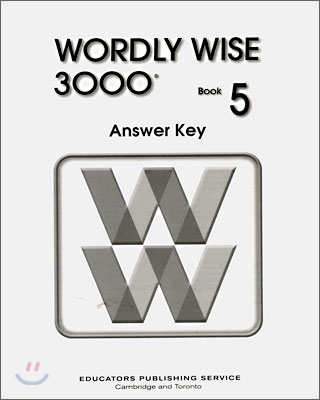 Wordly Wise 3000 : Book 5 Answer Key (Paperback, 2nd Edition )