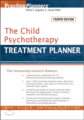 The Child Psychotherapy : Treatment Planner, 4/E