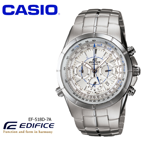[정품] 카시오 EF-518D-7A 아날로그 시계