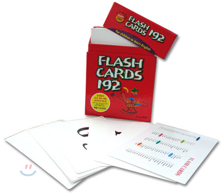 플래시 카드 FLASH CARDS 192 For children to learn English
