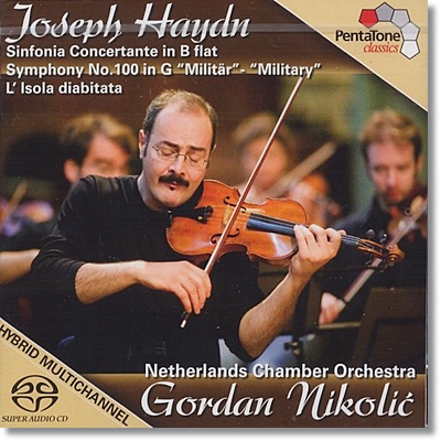 Gordan Nikolic 하이든: 무인도 서곡, 신포니아 콘체르탄테, 교향곡 100번 "군대" (Haydn : Sinfonia Concertante, Symphony no.100 "Military")