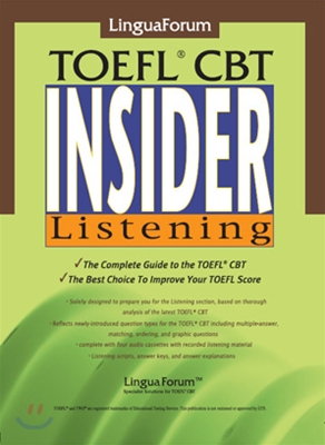 LinguaForum TOEFL CBT : INSIDER-Listening