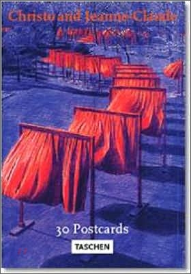Christo and Jeanne-Claude Postcard Book