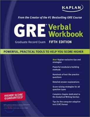 Kaplan GRE Exam 2008 : Verbal Workbook