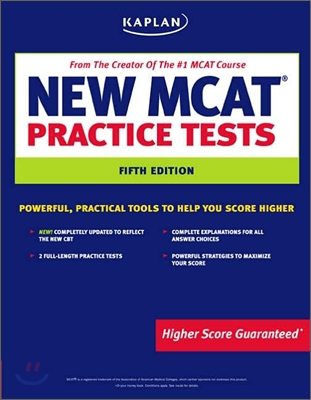 Kaplan New MCAT Practice Tests