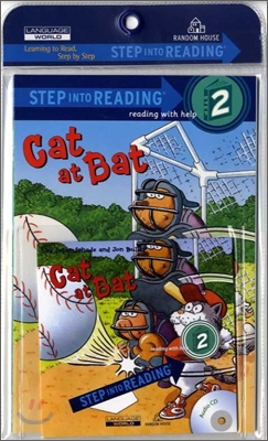 Step Into Reading 2 : Cat at Bat (Book+CD)