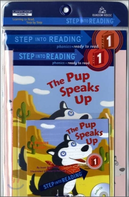 Step Into Reading 1 : The Pup Speaks Up (Book+CD+Workbook)