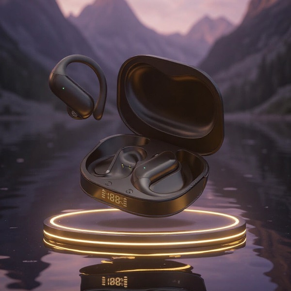 아이리버 귀걸이 오픈형 러닝 블루투스 무선이어폰 IOW-L90