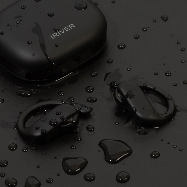 아이리버 귀걸이 오픈형 러닝 블루투스 무선이어폰 IOW-L90