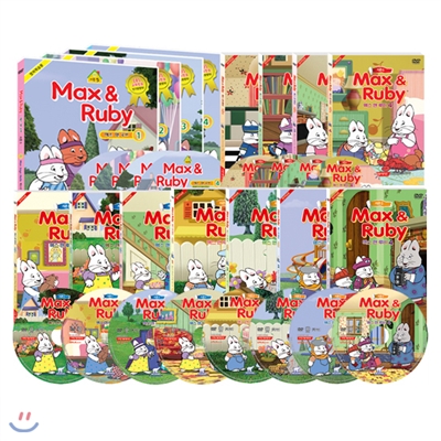 [DVD] Max and Ruby 맥스 앤 루비 시즌 1+2+5+6 16종세트