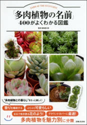 「多肉植物の名前」400がよくわかる圖鑑