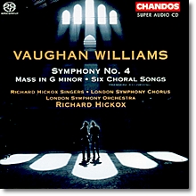 Richard Hickox 본 윌리엄스: 교향곡 4번 (Ralph Vaughan Williams: Symphony No. 4 in F minor)