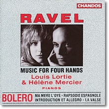 Louis Lortie / Helene Mercier 라벨: 4손을 위한 피아노 음악 (Maurice Ravel: Piano Music for Four Hands)
