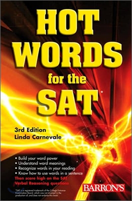 Hot Words for the SAT, 3/E