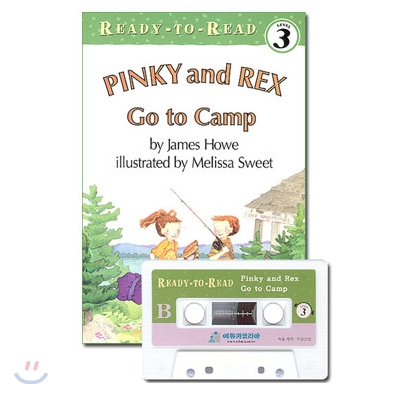 Ready-To-Read Level 3 : Pinky and Rex Go to Camp (Book+Tape)
