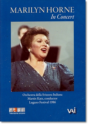 Marilyn Horne 마릴린 혼 인 콘서트 - 1986년 스위스 루가노 페스티벌 (In Concert - Lugano Festival 1986)