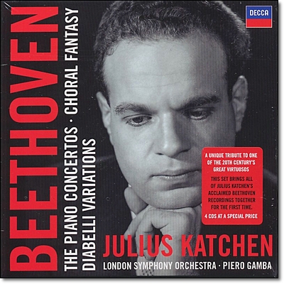 베토벤  : 피아노 협주곡, 코랄 환타지, 디아벨리 변주곡 외 - 줄리어스 카첸 