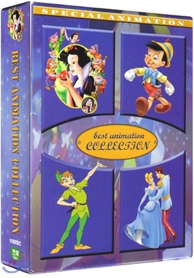디즈니 고전명작 컬렉션 뉴팩키지 - 고급 슬림더블케이스 (10Disc)