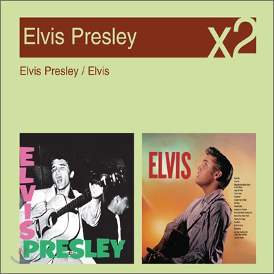 [YES24 단독] Elvis Presley - Elvis Presley + Elvis (New Disc Box Sliders Series)