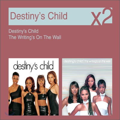 [YES24 단독] Destiny&#39;s Child - Destiny&#39;s Child + Writing&#39;s On The Wall (New Disc Box Sliders Series)