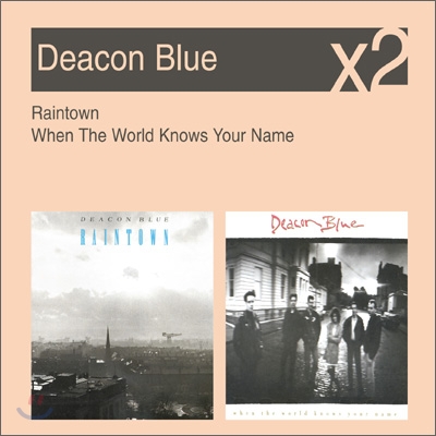 [YES24 단독] Deacon Blue - Raintown + When The World Knows Your Name (New Disc Box Sliders Series)
