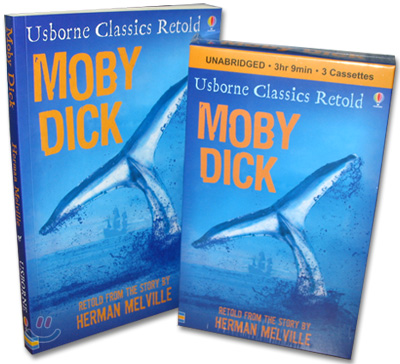 Usborne Classics Retold 엣센셜편 : Moby Dick (Book+Tape)