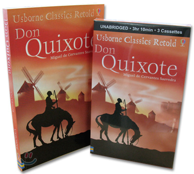 Usborne Classics Retold 엣센셜편 : Don Quixote (Book+Tape)