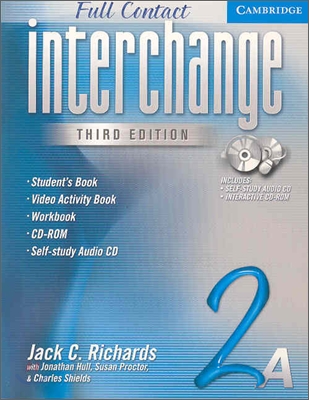 (3판)Interchange : 2A Full Contact (SB+WB, Self-Study CD, Video activity book, CD-ROM)