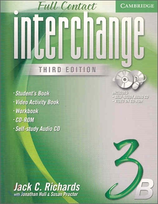 (3판)Interchange : 3B Full Contact (SB+WB, Self-Study CD, Video activity book, CD-ROM)