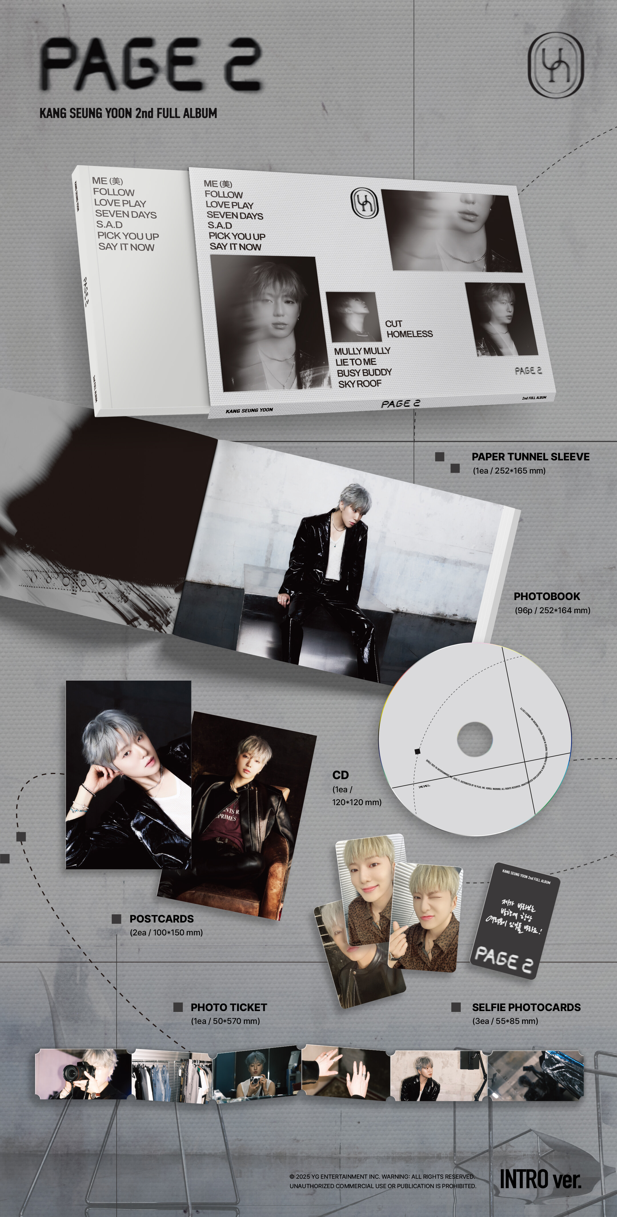 강승윤 (KANG SEUNG YOON) - KANG SEUNG YOON 2nd FULL ALBUM [PAGE 2