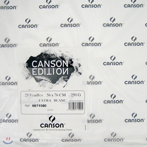 [Canson] 에디션 판화지(미백색) 320g(25매) 760mm*1120mm(CA71-502)