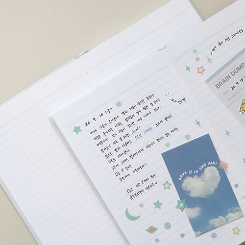 오르빗 스프레드 만년 다이어리/노트-큰별